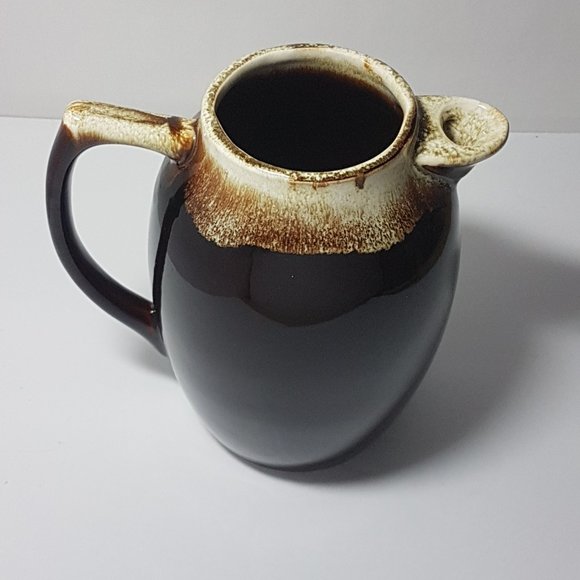 Vintage PFALTZGRAFF "Gourmet Brown" Pitcher Brown Drip Pitcher - Picture 6 of 12